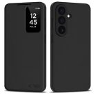 Samsung Galaxy S26 Tech-protect Smart Wallet tok, Matte Black / Fekete Mat