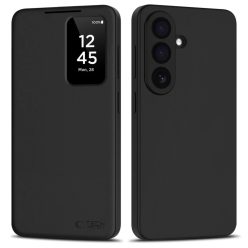   Samsung Galaxy S26 Tech-protect Smart Wallet tok, Matte Black / Fekete Mat