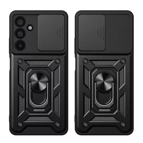 Samsung Galaxy A57 5G Tech-protect Camshield Pro tok, fekete