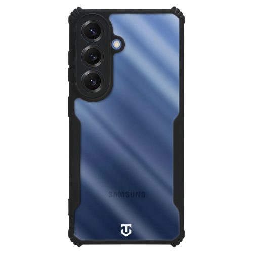 Samsung Galaxy S26 átlátszó/fekete Tactical Quantum Stealth tok