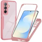 Techsuit - ColorVerse 360 Series + Képernyővédő - Samsung Galaxy A57 5G - Pink tok