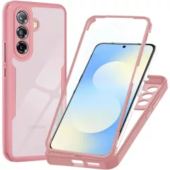   Techsuit - ColorVerse 360 Series + Képernyővédő - Samsung Galaxy A57 5G - Pink tok