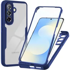   Techsuit - ColorVerse 360 Series + Üvegfólia - Samsung Galaxy A57 5G - Kék tok