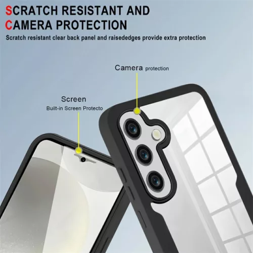Techsuit - ColorVerse 360 Series + Üvegfólia - Samsung Galaxy A57 5G - Kék tok