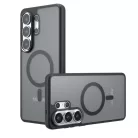 Samsung Galaxy S26 Ultra Matt Fekete Techsuit PureFrost MagSafe tok