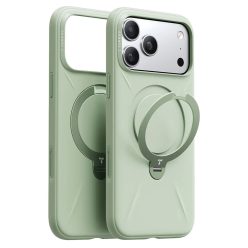   iPhone 17 Pro Max Matcha Green Torras QPRO Silicone Series tok