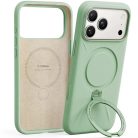 iPhone 17 Pro Max Matcha Green Torras QPRO Silicone Series tok