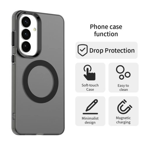 Samsung Galaxy S26 Fekete Techsuit CandyCase MagSafe tok