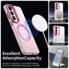 Samsung Galaxy S26 Pink Techsuit CandyCase MagSafe tok