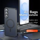 Samsung Galaxy S26 Matt Fekete Techsuit PureFrost MagSafe tok