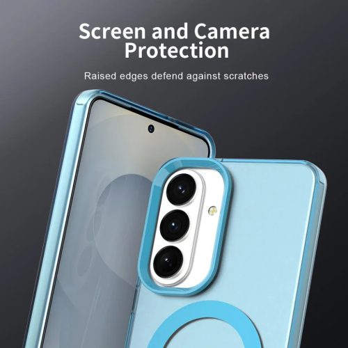 Samsung Galaxy S26 Kék Techsuit CandyCase MagSafe tok