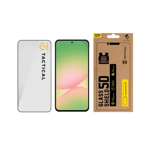 Tactical Glass Shield 5D Samsung Galaxy A57 Fekete üvegfólia