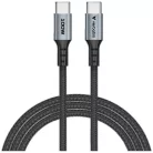 Verbatim Sync & Charge USB-C - USB-C 100W PD3.0/QC3.0 120cm fekete kábel