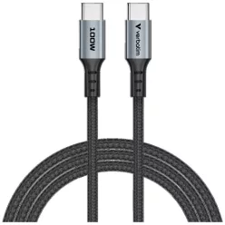   Verbatim Sync & Charge USB-C - USB-C 100W PD3.0/QC3.0 120cm fekete kábel