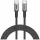 Verbatim Sync & Charge USB-C - USB-C 100W PD3.0/QC3.0 120cm fekete kábel