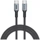 Verbatim Sync & Charge USB-C - USB-C 100W PD3.0/QC3.0 120cm fekete kábel