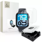 Apple Watch 4 / 5 / 6 / SE 40 mm Hydrogel Tech-Protect Supreme Set+ 2-darabos Készlet átlátszó üvegfólia