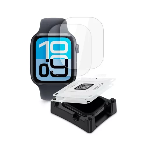 Apple Watch 4 / 5 / 6 / SE 40 mm Hydrogel Tech-Protect Supreme Set+ 2-darabos Készlet átlátszó üvegfólia
