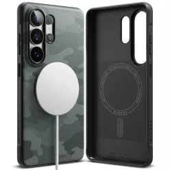 Samsung Galaxy S26 Ultra Camo Black Ringke Onyx MagSafe tok
