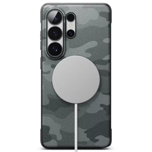 Samsung Galaxy S26 Ultra Camo Black Ringke Onyx MagSafe tok