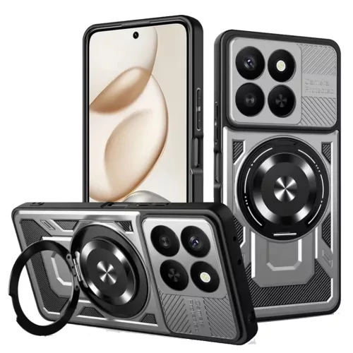 Honor 400 Smart / X7d 4G Szürke Techsuit RuggedCam tok