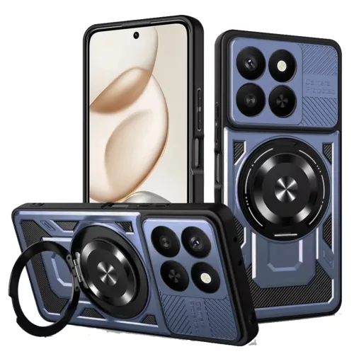 Honor 400 Smart / X7d 4G Kék Techsuit - RuggedCam tok