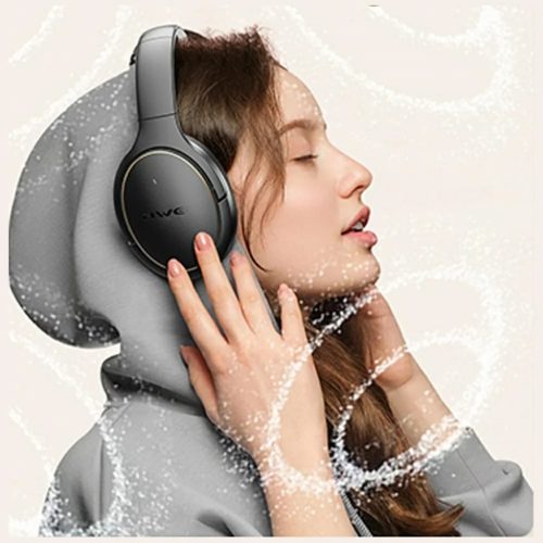 AWEI AT20 Bluetooth over-ear fejhallgató fekete