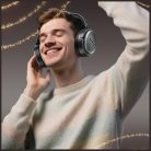 AWEI AT78 over-ear Bluetooth fejhallgató ANC fekete