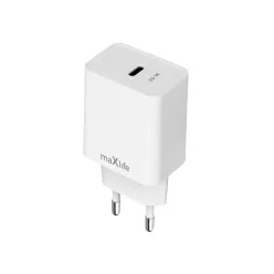 Maxlife MXTC-13-20C PD QC töltő 1x USB-C 20W fehér