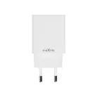 Maxlife MXTC-13-20AC PD QC töltő 1x USB-C 1x USB 20W fehér