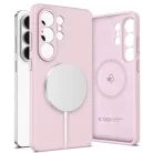 Samsung Galaxy S26 Ultra tok Tech-protect Silicone Magsafe Rózsaszín Gyöngy tok