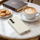 Samsung Galaxy S26 Tech-protect Silicone Magsafe tok Beż színű