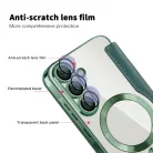 Samsung Galaxy A57 5G Zöld Techsuit SmartMag fliptok