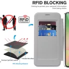 Samsung Galaxy A57 5G Szürke Techsuit SmartMag fliptok