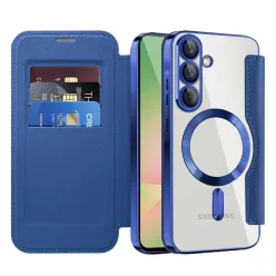 Samsung Galaxy A57 5G Kék Techsuit - SmartMag fliptok