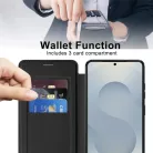 Samsung Galaxy S26 Ultra Fekete Techsuit SmartMag fliptok