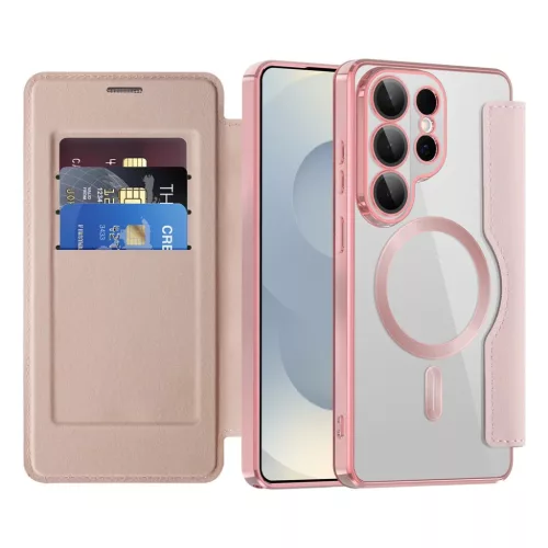 Samsung Galaxy S26 Ultra Pink Techsuit SmartMag Fliptok