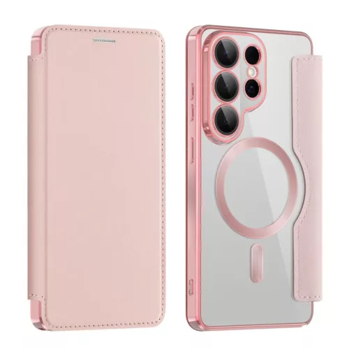 Samsung Galaxy S26 Ultra Pink Techsuit SmartMag Fliptok