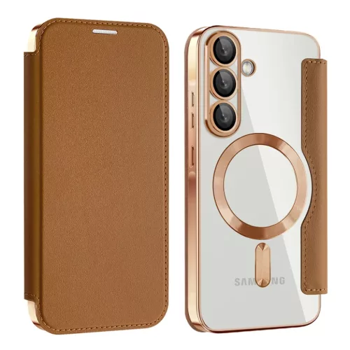 Samsung Galaxy A57 5G Barna Techsuit SmartMag fliptok