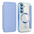 Samsung Galaxy A57 5G Világoskék Techsuit SmartMag fliptok
