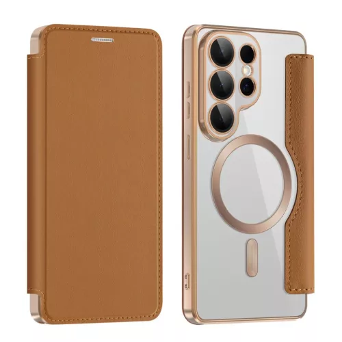 Samsung Galaxy S26 Ultra Barna Techsuit SmartMag fliptok