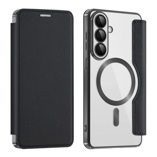 Samsung Galaxy S26 Fekete Techsuit SmartMag fliptok