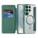 Samsung Galaxy S26 Ultra Zöld Techsuit SmartMag Fliptok