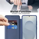 Samsung Galaxy S26 Ultra Kék Techsuit SmartMag Fliptok