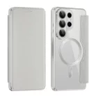 Samsung Galaxy S26 Ultra Szürke Techsuit SmartMag fliptok
