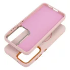 Samsung Galaxy S26 Ultra tok FRAME MAG COVER kompatibilis MagSafe-fel púderrózsaszín tok