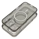 Samsung Galaxy S26 Ultra tok Clear Mag Cover kompatibilis MagSafe (kamera védelem) fekete csillogás tok