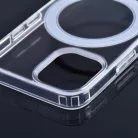 Samsung Galaxy S26 Ultra tok Átlátszó MagSafe kompatibilis tok