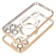 Samsung Galaxy S26 Ultra tok Electro Mag Cover kompatibilis MagSafe arany tok