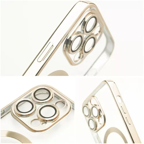 Samsung Galaxy S26 Ultra tok Electro Mag Cover kompatibilis MagSafe arany tok